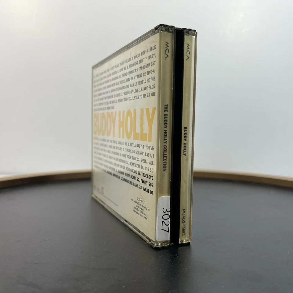 The Buddy Holly Collection by Buddy Holly CDs, 50 Classic 2 Discs, 1993 FATCASE - Imagem 4 de 4