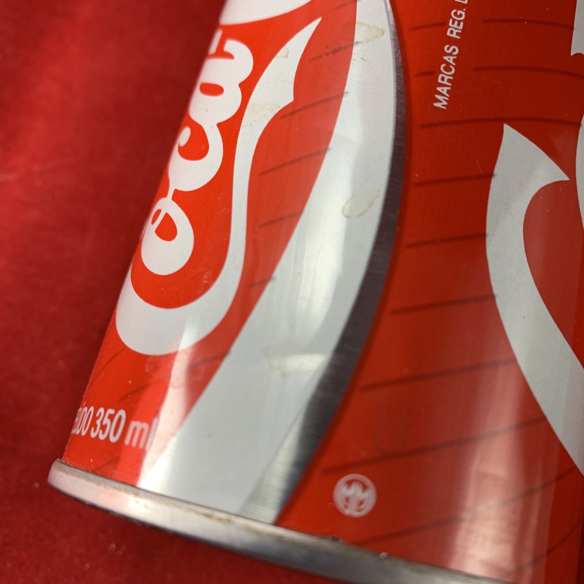 VTG Coke Pull Tab Brazilian 350 ML Coca-Cola Can Brazil