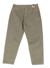 M&S Women's Mom Jeans Neutral Beige Ankle Grazer Pockets High Rise New