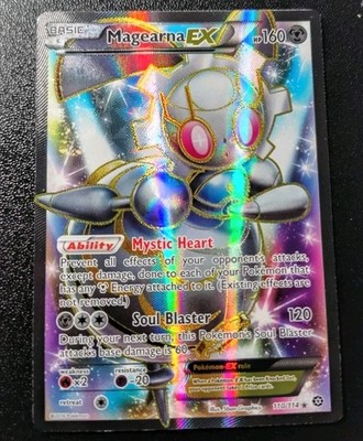 Pokemon Steam Siege Magearna EX Ultra Rare Holo Card 110/114 LP/MP | eBay Pokemon Steam Siege Magearna EX Ultra Rare Holo Card 110/114 LP/MP | eBay