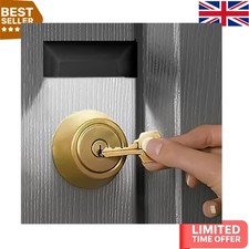 4 LED Motion Sensor Keyhole Light - Perfect for Home Security & Convenience