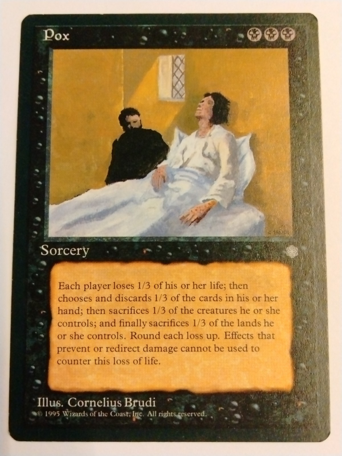 Pox 46 Rare Ice Age Magic: The Gathering Near Mint