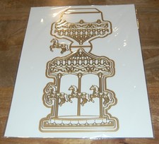 Anna Griffin Carousel Easel Card Dies AG1322 Card Making NEW AG1/AG