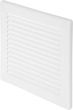 Griglia Di Ventilazione, Protezione Dagli Insetti, 150 X 150 Mm, Colore Bianco