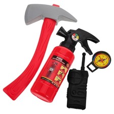  Ensemble De Jouets Pompier Kit Démarrage Pour Pompiers Mini Extincteur