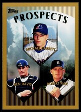 1999 Topps #208 Michael Barrett / Ben Davis / Robert Fick PROS
