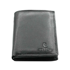 Portafoglio Slim Verticale Uomo R Roncato in Pelle Portamonete Carte Credito