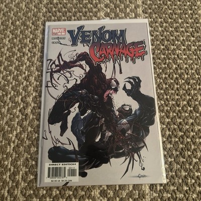 Venom Carnage #1-4 Complete Set Marvel Comics 2004 1st Appearance Of Toxin