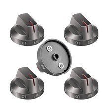DG94-03500A/X DG94-03797R Samsung Gas Range Knobs 5 Pack, general, black/5