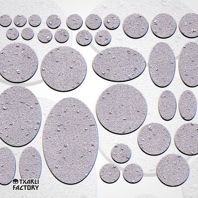 Medium Sand Desert Base Toppers - TXARLI Factory 40k AOS Wargaming