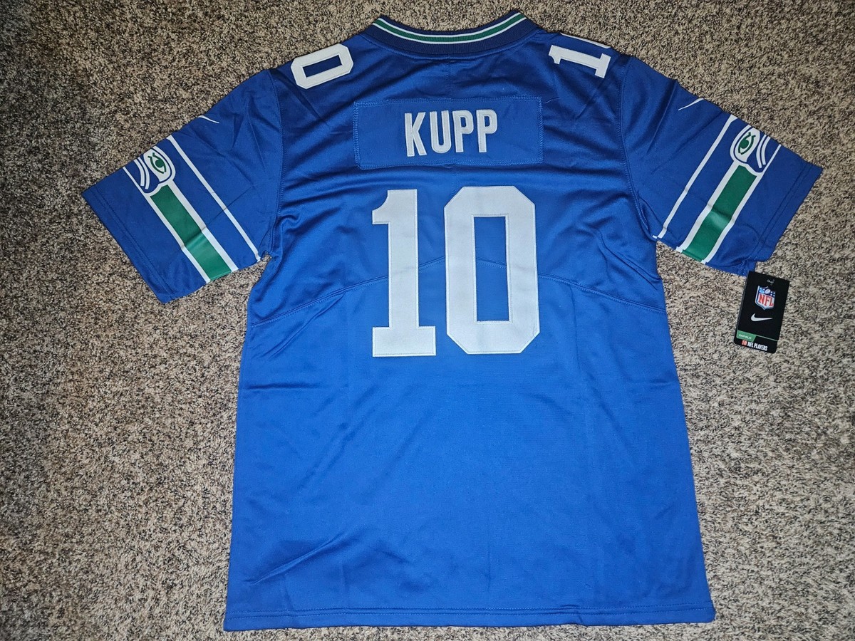 Cooper Kupp #10 Seattle Seahawks Royal Blue Home Jersey Mens
