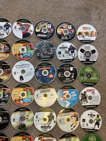 Disc Only Video Game Lot Of 100 Games UNTESTED Disc Only