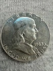 1963 United States 90% Silver Franklin Half Dollar 50c - No Reserve