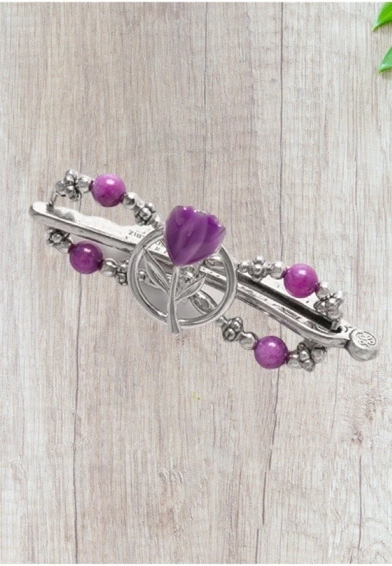 Lilla Rose Flexi - Clip 4607 Holland Barrette Niquelado Elige Color Foto 2 de 2