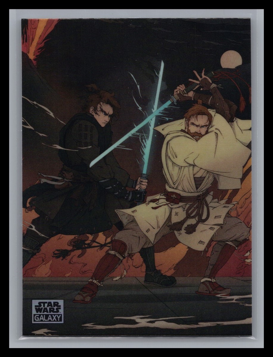 Star Wars Galaxy The Dark Duel カード 2025 Topps Chrome Star Wars Galaxy #DOM-1 The Duel Begins
