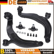 2X QUERLENKER SATZ + TRAGGELENKE VORNE FÜR VW TRANSPORTER BUS MULTIVAN T5 DE