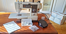 Frister Rossmann Star 60 Free-Arm Sewing Machine, original manual, accessories