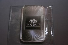 PAMP 1oz .999 fine silver bar