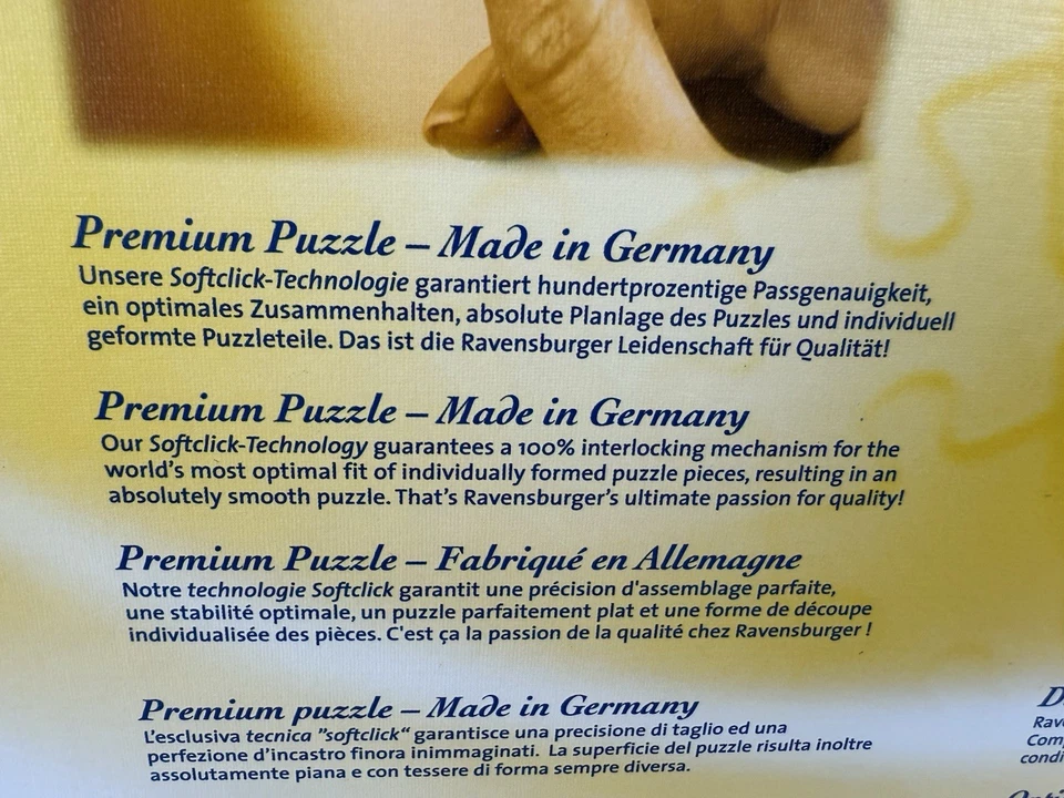 Ravensburger 1000pc The Best Disney Themes. 2006 Jigsaw Puzzle HTF - Image 4 of 4