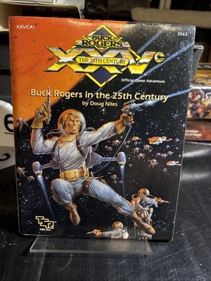 Buck Rogers XXVc Module XXVCA1 Buck Rogers In The 25th Century TSR 3563 W/Map