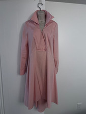 Halston Heritage size 10 blush-pink midi