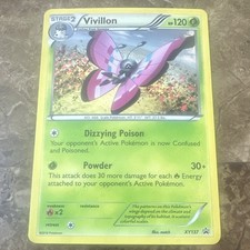 Pokémon TCG Vivillon XY PROMO XY137 Holo Rare Black Star Promos