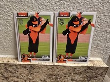 (2) 2026 Topps Series 1 Celebration Mascots Mascot #M-24 Baltimore Orioles
