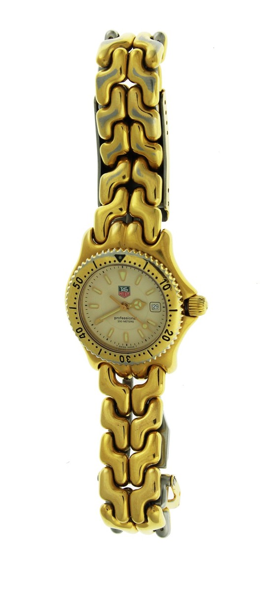 Tag Heuer S/EL Professional 200m WG1330-0 30mm Gold Tone Steel