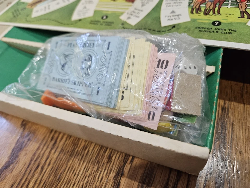 Vintage 1964 Barbies Little Sister Skipper Board Game By Mattel - Image 3 of 4