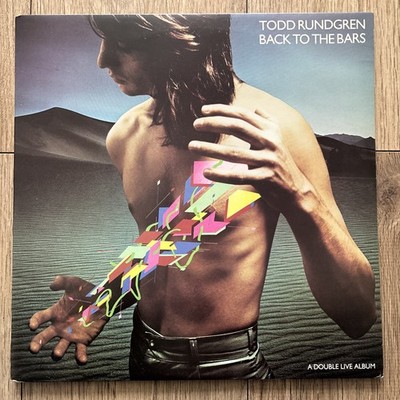 Todd Rundgren - Back To The Bars EX+/EX+ 1978 UK 1st Press 2x Vinyl LP