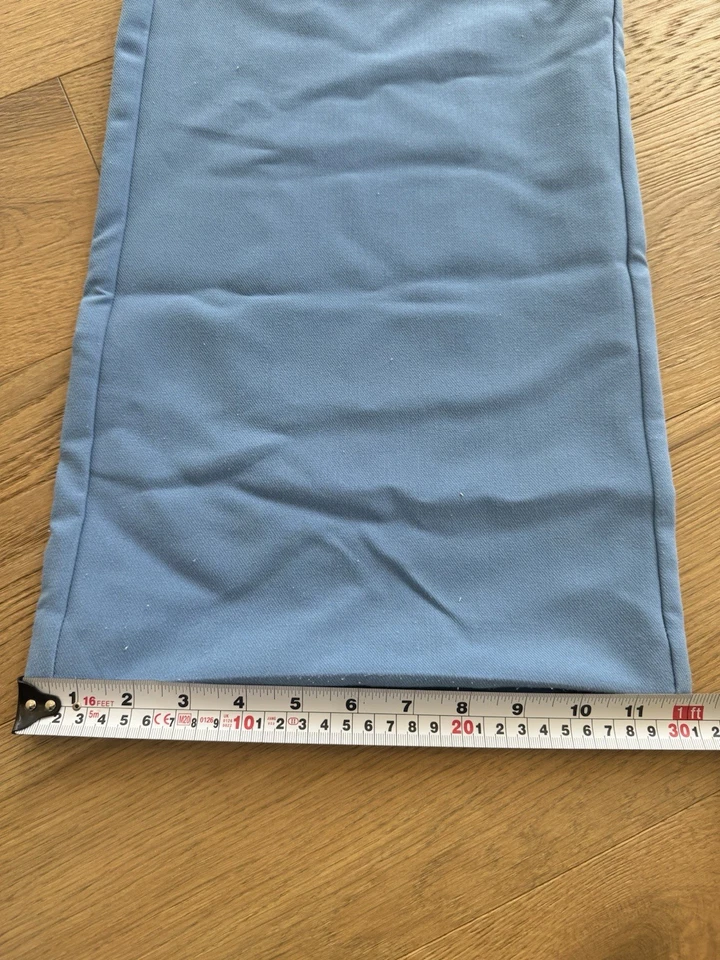 Abercrombie and Fitch Women’s Wide Leg Sloane Tailored Pants Blue Size Medium - Image 3 of 4