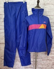 Vintage Nike Windbreaker Track Suit Womens Medium 2 Piece 1980  s
