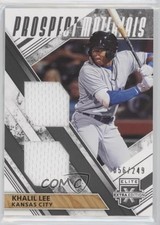 2019 Elite Extra Edition Dual Prospect Materials Black 56/249 Khalil Lee s3g