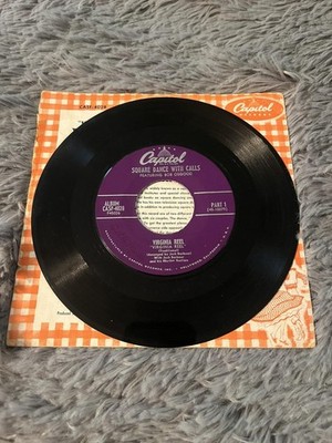 Vintage Capitol Square Dance Vinyl Records Bob Osgood Jack Barbour 1950s Calls