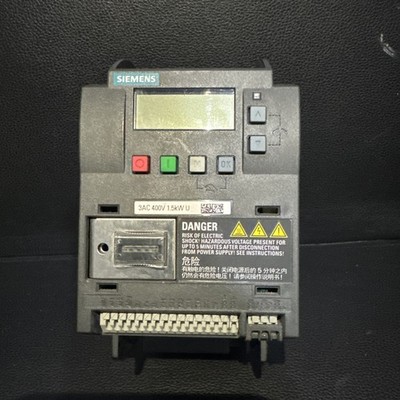 SIEMENS SINAMICS V20 Inverter 6SL3210-5BE21-5UV0 1.5KW 480V