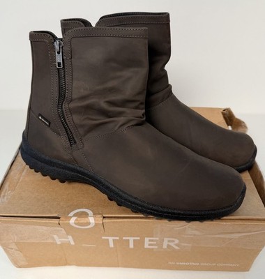 Hotter Terrain Gore-Tex wasserdichte Stiefeletten anthrazit Damen Gr. UK 9 NEU