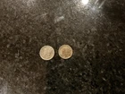 Lot of 2 1942/1943 Dimes
