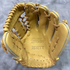 ZETT Soft Steer All-Round Gloves Right Hand New 5 Size Pastel Brown