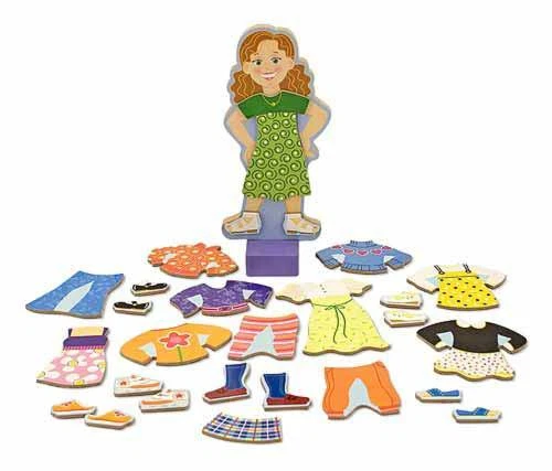 Melissa & Doug Maggie Leigh Magnetic Dress - Up