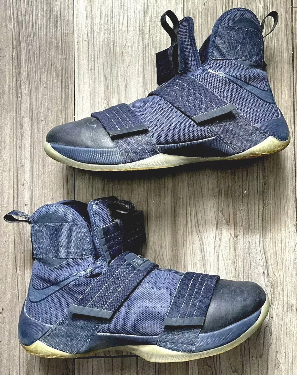 Representación Teoría de la relatividad Construir sobre NIKE LEBRON SOLDIER 10 X SNEAKERS MIDNIGHT/ NAVY BLUE MENS SIZE 11  (844378-444) | eBay