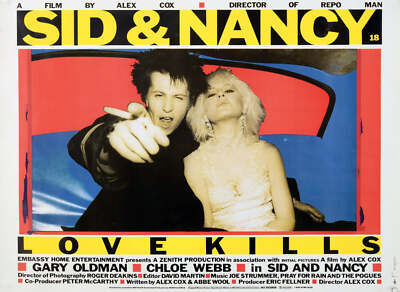 Sid & Nancy Original Vintage Poster | eBay