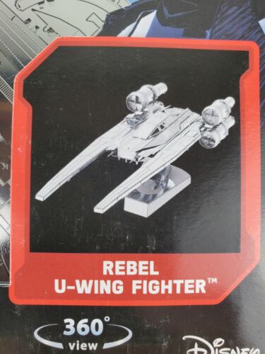 Fascinations Metal Earth U-Wing Fighter Laser Cut 3D Metal Model Kit - Picture 2 of 4