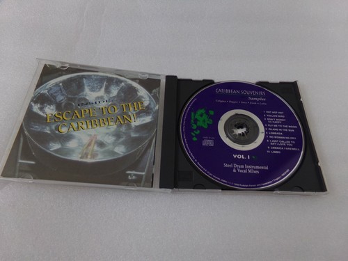 SAMPLER Caribbean Souvenirs CD Steel Drums CD VOL 1 Instrumental & Vocal Mixes - Picture 6 of 7