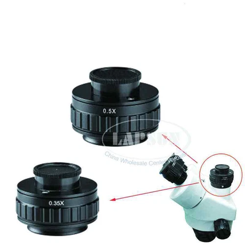 CTV 0.35X 0.5X 1X M38 38mm C-Mount Camera Adapter Stereo Trinocular Microscope - Picture 11 of 13