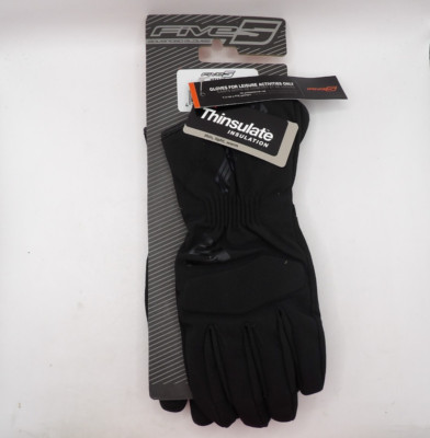 Five 5 Gloves WFX3 WP Black Motorcycle Gloves Size Small - XL