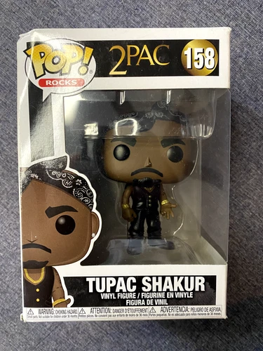 Funko Pop! Vinyl: Tupac Shakur #158 - Collectible Hip-Hop Icon!