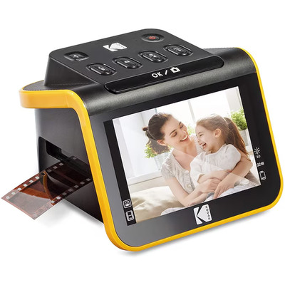 Converter Digital Film Scanner5''LCD Screen Usb Type C,22MP High-Resolution JPEG