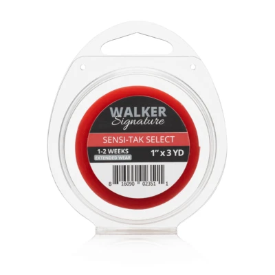 Walker Signature Sensi-Tak Select doppelseitige Klebebandrolle - 1" x 3 Yard