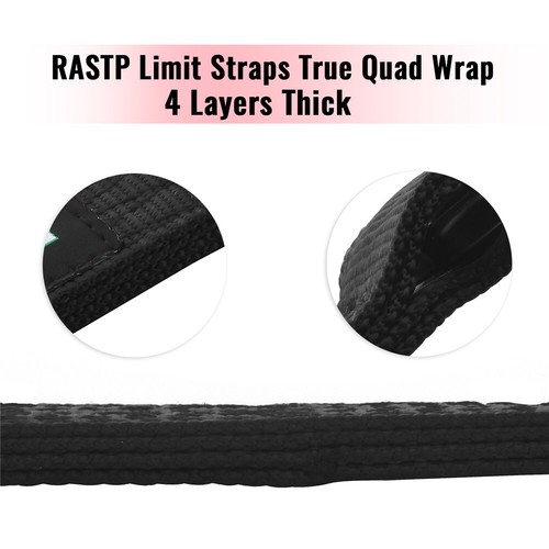 10,000 Lb Limit Strap Shock Suspension 10" 12" 14" 16" 18" 20" 22" 24" 26" - Foto 3 di 18