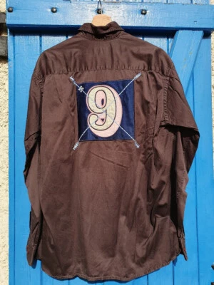 🏉 EDEN PARK Chemise avec broderies - Taille L. Manches Longues Très Bon état - Photo 1/4